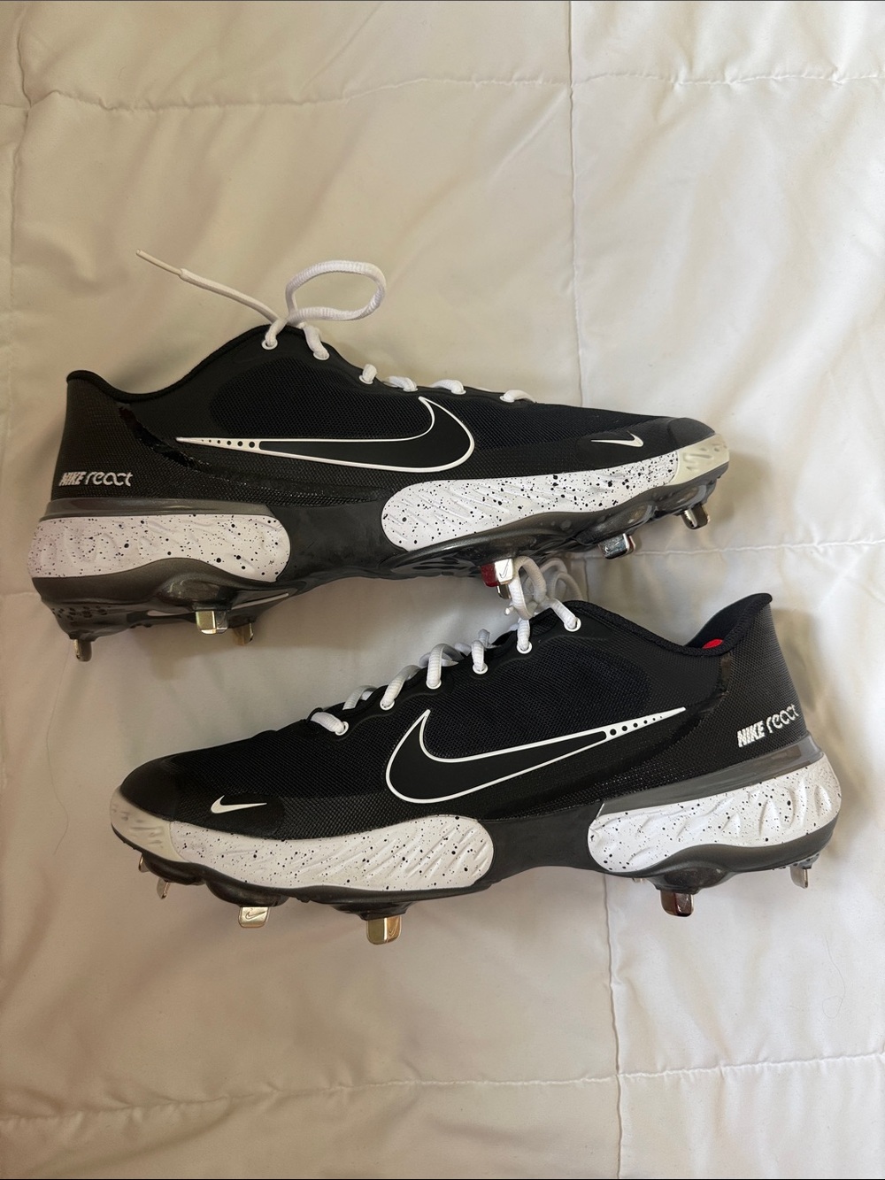 NEW UNUSED Alpha Huarache Elite 3 Low CK0746-010 Size 13 Baseball Cleat